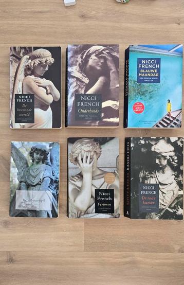 Nicci French - 6 boeken  beschikbaar voor biedingen