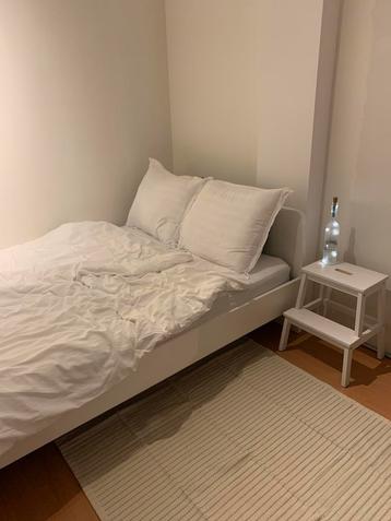 Vloerkleed naturel/ groen Ikea Starreklinte (120x180)