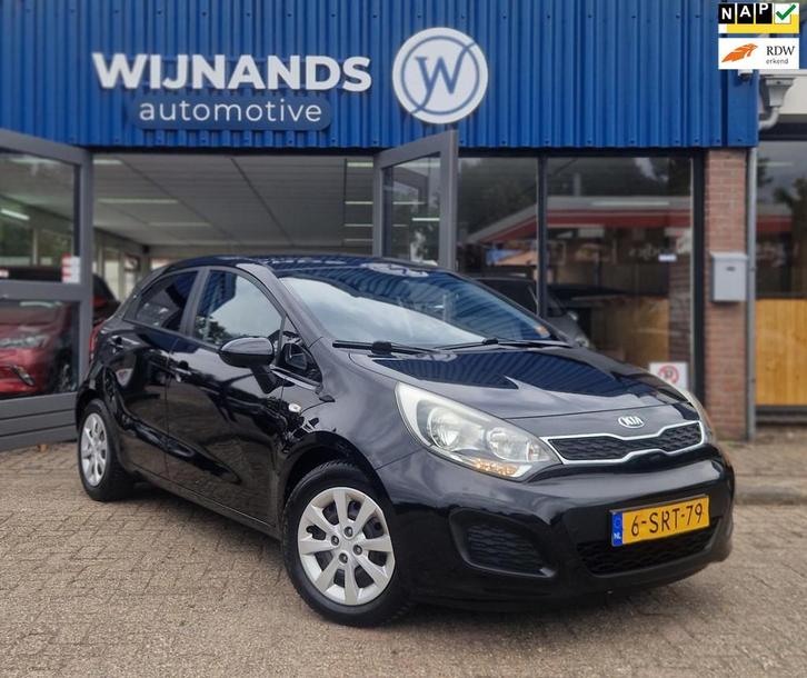 Kia Rio 1.2 CVVT Comfort Pack Trekhaak Elek Ramen Airco, Auto's, Kia, Bedrijf, Te koop, Rio, ABS, Airbags, Airconditioning, Alarm