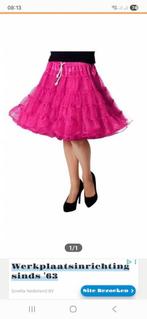 Petticoat luxe roze carnaval, Ophalen of Verzenden, Zo goed als nieuw, Carnaval, Kleding