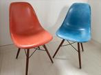 HERMAN MILLER / Eames Glasfiber vintage design stoelen, Vintage design Herman Miller Eames, Overige materialen, Blauw, Twee