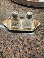Oud Peper & Zout stel “verzilverd “, Antiek en Kunst, Ophalen of Verzenden, Zilver