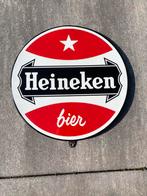 Emaille reclamebord heineken, Verzamelen, Ophalen of Verzenden, Zo goed als nieuw, Reclamebord