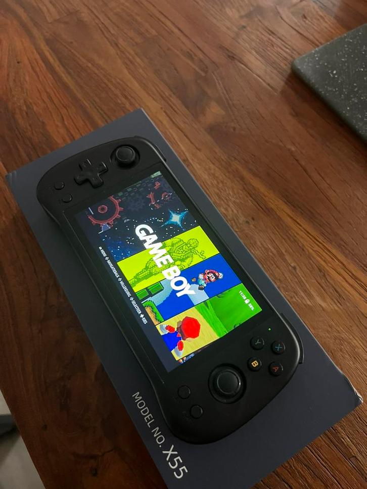 Powerkiddy X55 vol met retro games, Spelcomputers en Games, Spelcomputers | Overige, Zo goed als nieuw, Ophalen