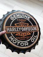 Harley Davidson metalen reclamebord, replica, Eén persoon