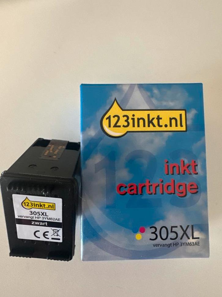 Inktcartridge 123inkt 305XL Zwart/Kleur, Computers en Software, Printerbenodigdheden, Nieuw, Cartridge, Ophalen of Verzenden