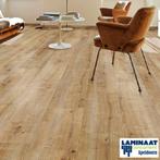 Laminaat Taylor Eik 946 8mm dik 4V-groev AC-5 Klasse 33, Huis en Inrichting, Stoffering | Vloerbedekking, Bruin, 75 m² of meer
