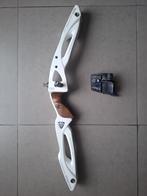 W&W 25' LH handvat + Shibuya tab, Sport en Fitness, Handboogschieten, Ophalen of Verzenden, Zo goed als nieuw, Recurveboog