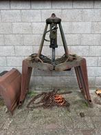 Hydraulische Stenenklem, Ophalen