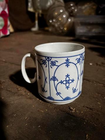 1x Mok Blauw Saks Servies beschikbaar voor biedingen