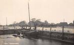 Herkingen Kaai Newo fotokaart Scheepvaart Goeree-Overflakkee, Ophalen of Verzenden, 1920 tot 1940, Gelopen, Zuid-Holland