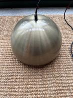 Stalen brons kleurige hanglamp, Ophalen of Verzenden, Gebruikt, Metaal, Minder dan 50 cm