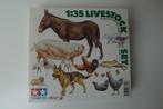 Tamiya Livestock Set 1:35, Hobby en Vrije tijd, Modelbouw | Figuren en Diorama's, Nieuw, Diorama, 1:35 tot 1:50, Ophalen of Verzenden