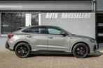 Audi Q3 Sportback 45 TFSI e S Edition Matrix-20"LM zeer comp, Gebruikt, Hybride Elektrisch/Benzine, 13 kWh, Zilver of Grijs