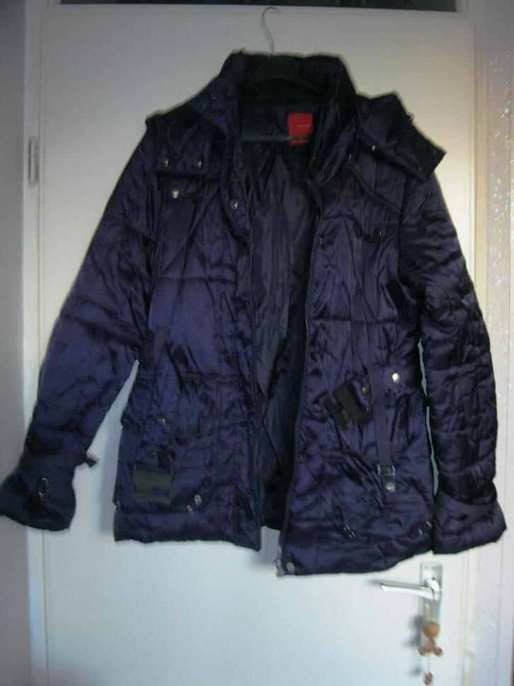 Diep donkerblauw winterjas/ski jas Vero Moda denim maat L, Kleding | Dames, Jassen | Winter, Nieuw, Maat 38/40 (M), Blauw, Ophalen of Verzenden