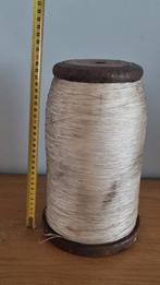 Vintage Grote Garenklos 30 cm hoog Brocante garen klos, Overige materialen, Gebruikt, Wit, Ophalen of Verzenden