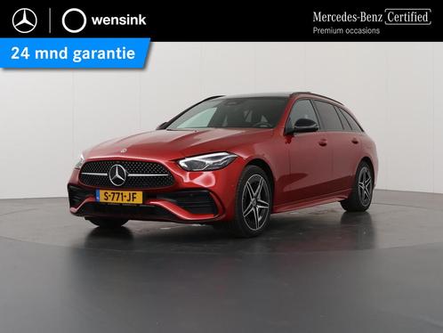 Mercedes-Benz C-klasse Estate 300 e AMG Line | Night | Trekh, Auto's, Mercedes-Benz, Bedrijf, Te koop, C-Klasse, ABS, Achteruitrijcamera