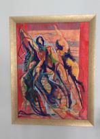 The Swimmers, acrylverf op doek van Cata Katy, Ophalen