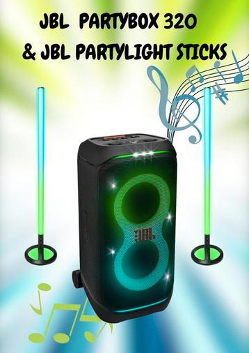 JBL PARTYLIGHT STICK TE HUUR € 10,= P/ST beschikbaar voor biedingen