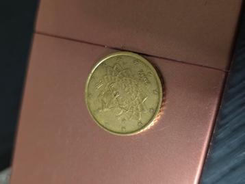 50 eurocent Italië 2002 beschikbaar voor biedingen