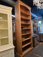 295 cm hoog! Oud grenen boekenkast | buffetkast | winkelkast, 100 tot 150 cm, 200 cm of meer, Met plank(en), Antiek
