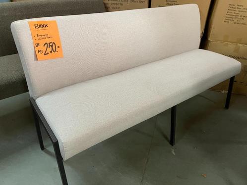 eetkamer bank 170 cm SUPER zitcomfort, Huis en Inrichting, Stoelen, Nieuw, Drie, Leer, Metaal, Overige kleuren, Ophalen