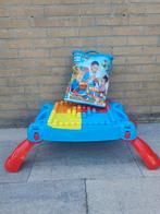 Megabloks Duplo bouwtafel met heel veel blokken!, Kinderen en Baby's, Speelgoed | Duplo en Lego, Ophalen of Verzenden, Zo goed als nieuw