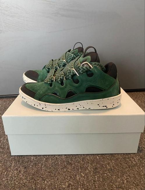 Lanvin Curb Sneakers – Bosgroen | Maat 42, Kleding | Heren, Schoenen, Zo goed als nieuw, Sneakers of Gympen, Overige kleuren, Ophalen of Verzenden