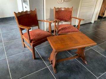 Vintage zithoekje jaren 50 - Netjes! beschikbaar voor biedingen