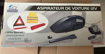 Auto Stofzuiger 12V + Veiligheidskit - Nieuw! beschikbaar voor biedingen