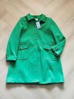 Groen tussenjas mantel groen vintage stijl jas xxl maat 46, Nieuw, Groen, Ophalen of Verzenden, Maat 46/48 (XL) of groter