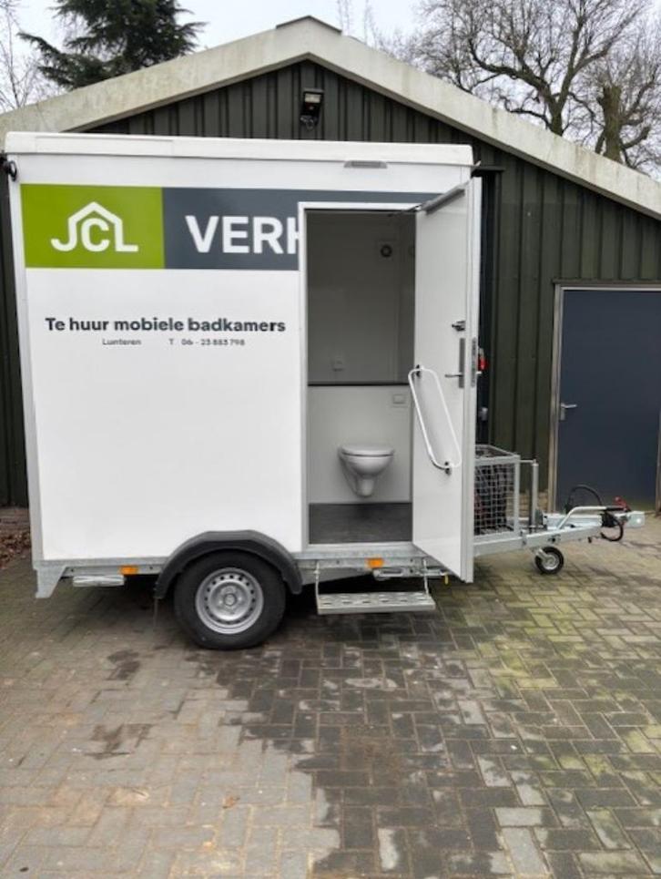 Mobiele badkamer te huur - DIRECT BESCHIKBAAR, Doe-het-zelf en Verbouw, Sanitair, Nieuw, Douche, Chroom, Ophalen