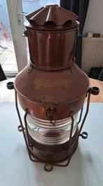 Koperen Ankerlicht olielamp, Antiek en Kunst, Ophalen