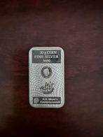 0.999 zilverbaar 20 gram Cook Islands 2021, Ophalen of Verzenden, Zilver