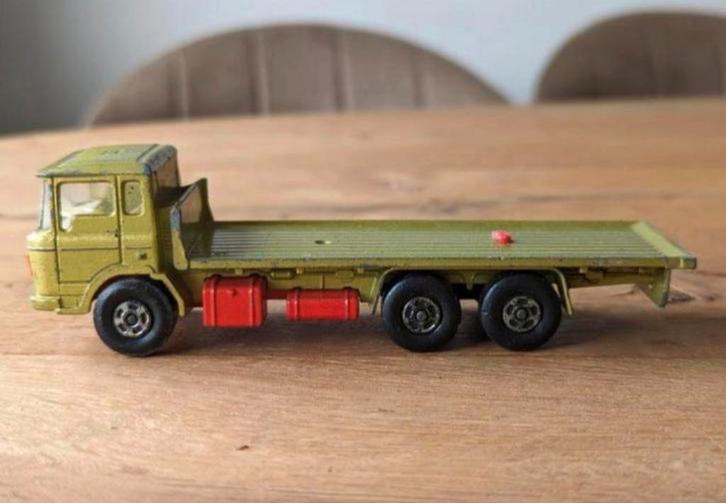 Daf Truck van Matchbox Lesney SuperKings K-13/20 uit 1971, Hobby en Vrije tijd, Modelauto's | 1:50, Gebruikt, Bus of Vrachtwagen