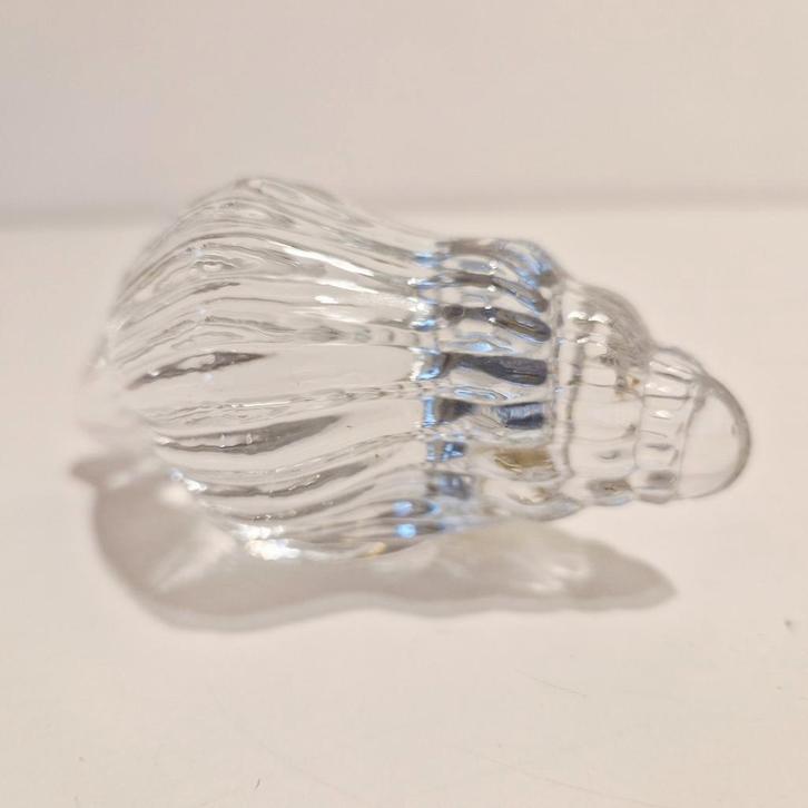 Vintage beeldje kristal schelp slakkenhuis, Antiek en Kunst, Antiek | Glas en Kristal, Ophalen of Verzenden