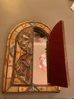 Vintage Marokkaanse sprookjes ingelegd boho spiegel deurtjes, Huis en Inrichting, Woonaccessoires | Spiegels, Minder dan 50 cm