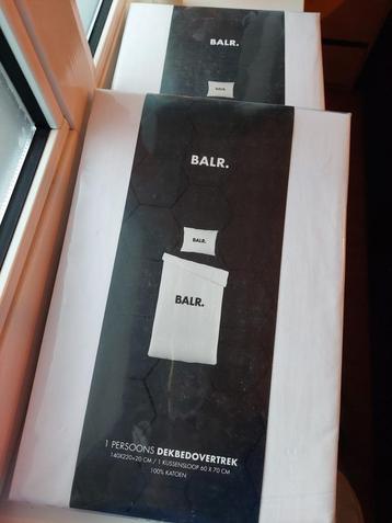 BALR dekbedovertrekset Wit - maat 140x220 - 2 stuks beschikbaar voor biedingen