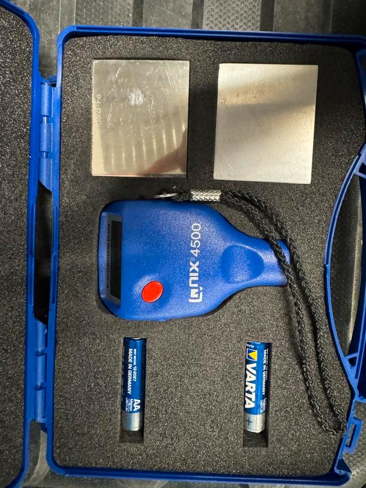 Qnix 4500 Laagdiktemeter - Professioneel apparaat, Doe-het-zelf en Verbouw, Meetapparatuur, Zo goed als nieuw, Ophalen of Verzenden