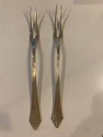 Vleesvorkjes, Alpacca,  18cm, Ophalen of Verzenden