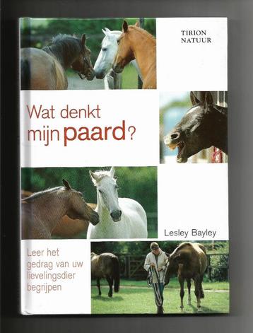 Wat denkt mijn paard - Lesley Bayley   beschikbaar voor biedingen