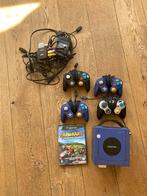 Nintendo Gamecube met Mariocart, 4 controllers, HDMI, Ophalen of Verzenden, Gebruikt, Met 3 controllers of meer, Met games