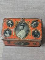 Antiek oranje oranje blik 1923 J.Bekkers & Zoon, Dordrecht, Verzamelen, Blikken, Ophalen of Verzenden, Zo goed als nieuw, Overige