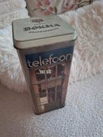 Vintage Bokma Jenever Blikken Telefooncel, Ophalen, Gebruikt, Overige