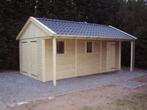 Huur of koop!! Uw houten garage, schuur of tuinhuis., Tuin en Terras, Tuinhuizen, Tuinhuis, Verzenden, Nieuw, 2 ramen