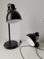 Tafellamp en wandlamp zwart, Ophalen of Verzenden, Zo goed als nieuw, Metaal, Minder dan 50 cm