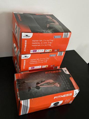 Fitness dumbbell gewichten nieuw in doos beschikbaar voor biedingen
