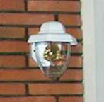 Buitenlamp gezocht., Tuin en Terras, Buitenverlichting, Gebruikt, Staal, Minder dan 50 watt, Wandlamp