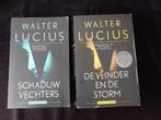 De vlinder en de storm ,Schaduwvechters - Walter Lucius, Ophalen of Verzenden, Zo goed als nieuw, Nederland