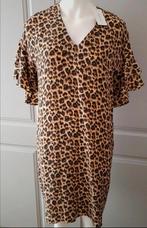 Nieuwe jurk 34 XS zomerjurk Les Favorites Lucy dress panter, Bruin, Nieuw, Ophalen of Verzenden, Maat 34 (XS) of kleiner